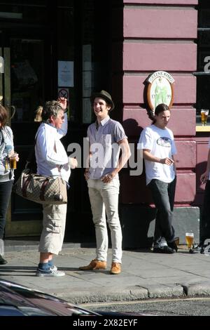 Blake Fielder-Civil al pub Hawley Arms di Camden Foto Stock