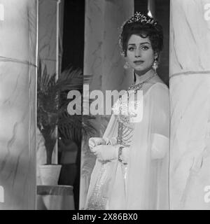 My Fair Lady, Musical, Theater des Westens in Berlin, Deutschland 1961, Regie: Sven Aage Larsen, Darstellerin: Karin Hübner als Eliza Doolittle Foto Stock