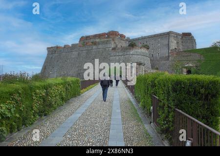 Savona, Liturgia, Italia. La Fortezza di Priamar. Foto Stock