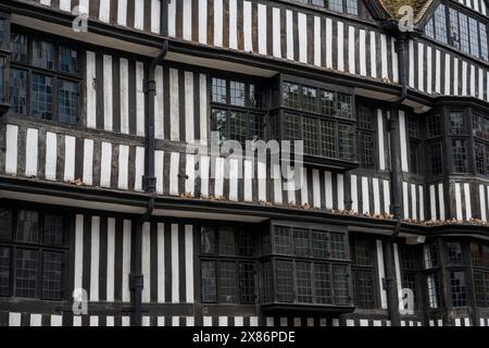 Staples Inn, High Holborn, City of London, Londra, Inghilterra, REGNO UNITO, REGNO UNITO. Foto Stock