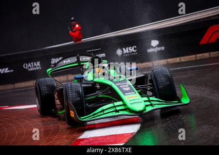 05 MALONY Zane (bar), Rodin Motorsport, Dallara F2 2024, azione durante la 5a prova del Campionato FIA di Formula 2 2024 dal 23 al 26 maggio 2024 sul circuito di Monaco, a Monaco - foto Eric Alonso / DPPI Foto Stock