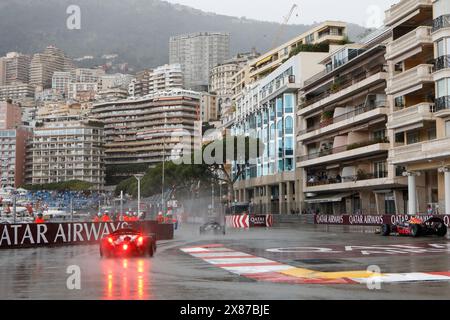 Monte Carlo, Principato di Monaco. 23 maggio 2024. Campionato FIA di Formula 2 sul circuito di Monaco di Monte Carlo. Nella foto: © Piotr Zajac/Alamy Live News Foto Stock