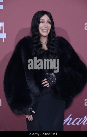Antibes, Francia. 23 maggio 2024. ANTIBES, FRANCIA. 23 maggio 2024: Cher al 30° Gala di Cannes all'Hotel du Cap d'Antibes. Crediti fotografici: Paul Smith/Alamy Live News Foto Stock