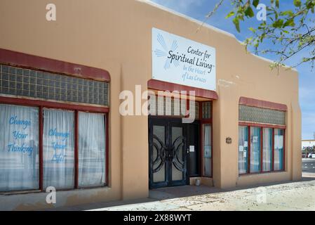 Il centro per la vita spirituale nel centro di Las Cruces, NEW MEXICO Foto Stock