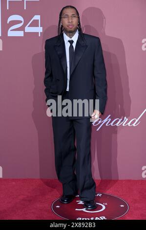 Antibes, Francia. 23 maggio 2024. ANTIBES, FRANCIA. 23 maggio 2024: Tyga al 30° Gala di Cannes all'Hotel du Cap d'Antibes. Crediti fotografici: Paul Smith/Alamy Live News Foto Stock
