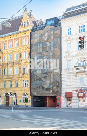 Vienna, Austria - Hotel Indigo by TM Architektur / BWM Designers & Architects / Büro KLK Foto Stock