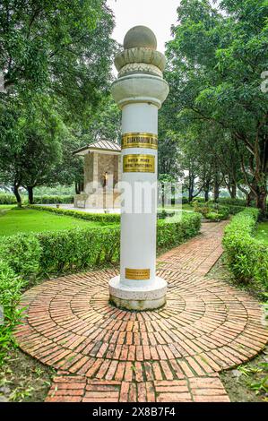 08 30 2008 Devdaha luogo di nascita di Mayadevi madre del Buddha Siddhartha Gautam trascorse la sua infanzia. Lumbini Nepal Asia. Foto Stock