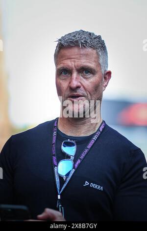 Monaco, Principato di Monaco. 24 maggio 2024. Ralf Schumacher (GER), ex pilota F1 a Williams, Jordan e Toyota durante il GP di Monaco, 23-26 maggio 2024 Montecarlo, campionato del mondo di Formula 1 2024. Credito: Agenzia fotografica indipendente/Alamy Live News Foto Stock