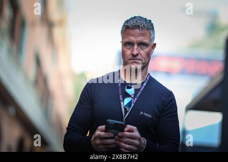 Monaco, Principato di Monaco. 24 maggio 2024. Ralf Schumacher (GER), ex pilota F1 a Williams, Jordan e Toyota durante il GP di Monaco, 23-26 maggio 2024 Montecarlo, campionato del mondo di Formula 1 2024. Credito: Agenzia fotografica indipendente/Alamy Live News Foto Stock