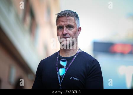 Monaco, Principato di Monaco. 24 maggio 2024. Ralf Schumacher (GER), ex pilota F1 a Williams, Jordan e Toyota durante il GP di Monaco, 23-26 maggio 2024 Montecarlo, campionato del mondo di Formula 1 2024. Credito: Agenzia fotografica indipendente/Alamy Live News Foto Stock