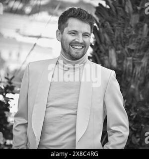 Pierre Deladonchamps Fotocall del film "le procès du chien" (cane in prova) 77° Festival di Cannes 19 maggio 2024 crediti: Jacky Godard/Photo12 Foto Stock