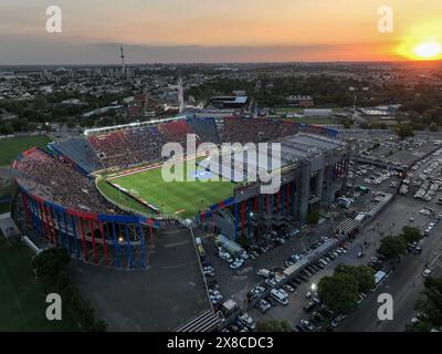 Buenos Aires, Argentina, 1 febbraio 2024: Foto dello stadio Pedro Bidegain, Club Atlético San Lorenzo de Almagro. Foto Stock