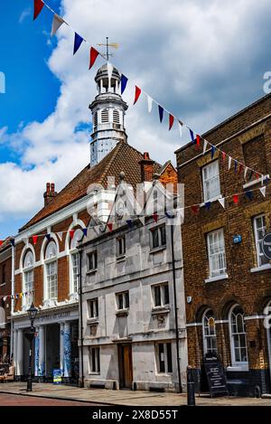 The Six Poor Travellers' House - Rochester Kent. REGNO UNITO Foto Stock