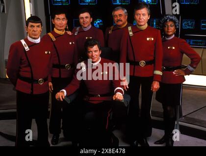 21 LUGLIO 2005 - A9613.STAR TREK: L'ULTIMA FRONTIERA. TV-FLIM ANCORA. FORNITO DA WILLIAM SHATNER. LEONARD NIMOY. JAMES DOOHAN. WALTER KOENIG. GEORGE TAKEI. NICHELLE NICHOLS. DEFOREST KELLY. JAMESDOOHANRETRO(immagine di credito: © JAMES M. KELLY/ZUMA Wire) SOLO PER USO EDITORIALE! Non per USO commerciale! Foto Stock