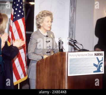 K7517JKEL: ABORTO NAZIONALE RTS AZIONE LEAGUE PRANZO. MAYFLOWER HOTEL, WASHINGTON DC 22/01/97.ROBIN CHANDLER DUKE. JAMES M. KELLY/ 1997 (IMMAGINE DI CREDITO: © JAMES M. KELLY/ZUMA WIRE) SOLO PER USO EDITORIALE! Non per USO commerciale! Foto Stock