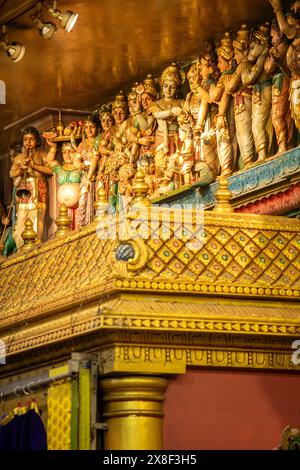 Sri Veeramakaliamman tempio, Little India, Singapore Foto Stock