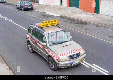 Eccezionale leggerezza per la guida di autovetture fuoristrada su strade asfaltate.Azzorre-Portogallo. Foto Stock