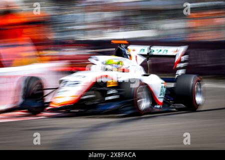 12 BOYA Mari (spa), Campos Racing, Dallara F3 2019, azione durante la 4a prova del Campionato FIA di Formula 3 2024 dal 23 al 26 maggio 2024 sul circuito di Monaco, a Monaco - foto Paul Vaicle / DPPI Foto Stock