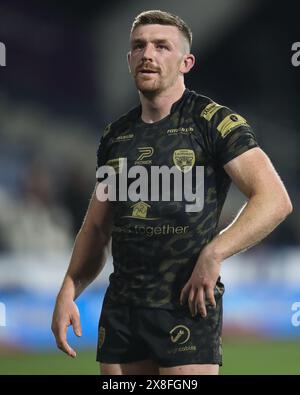 Huddersfield, Regno Unito. 25 maggio 2024. Ed Chamberlain di Leigh Leopards dopo la partita durante il round 12 di Betfred Super League Huddersfield Giants vs Leigh Leopards al John Smith's Stadium, Huddersfield, Regno Unito, 24 maggio 2024 (foto di Alfie Cosgrove/News Images) a Huddersfield, Regno Unito il 25/5/2024. (Foto di Alfie Cosgrove/News Images/Sipa USA) credito: SIPA USA/Alamy Live News Foto Stock