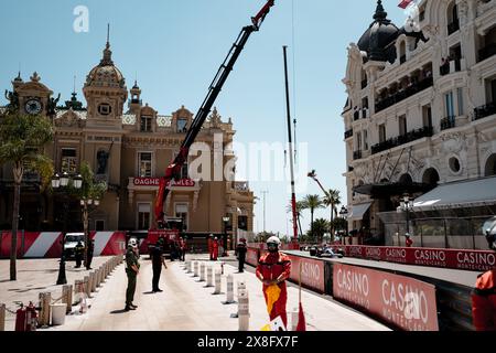 Montecarlo, Monaco. 25 maggio 2024. Foto di Thomas Maheux/SWpix.com - 25/05/2024 - Formula uno - Gran Premio di Monaco 2024 - Monte Carlo, Monaco - prove libere VCARB credito: SWpix/Alamy Live News Foto Stock