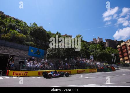 Monaco. 25 maggio 2024. 31 OCON Esteban (fra), Alpine F1 Team A524, azione durante il Gran Premio di Formula 1 di Monaco. , . Campionato del mondo di Formula uno dal 23 al 26 maggio 2024 sul circuito di Monaco, a Monaco - foto Eric Alonso/DPPI credito: DPPI Media/Alamy Live News Foto Stock