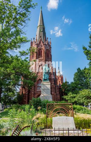 Luther Place Memorial Church, Thomas Circle, Washington DC USA Foto Stock