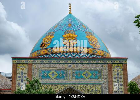 Erevan, Armenia - 14 maggio 2024: La Moschea Blu è una moschea sciita del XVIII secolo a Erevan, Armenia. Foto Stock