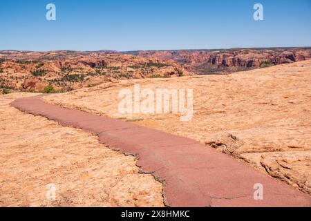 Il Navajo National Monument protegge le rovine di questa parte della Navajo Nation in Arizona, USA. Foto Stock