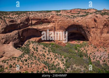 Il Navajo National Monument protegge le rovine di questa parte della Navajo Nation in Arizona, USA. Foto Stock