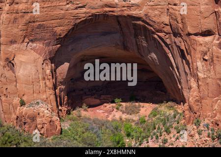 Il Navajo National Monument protegge le rovine di questa parte della Navajo Nation in Arizona, USA. Foto Stock