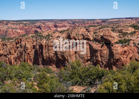 Il Navajo National Monument protegge le rovine di questa parte della Navajo Nation in Arizona, USA. Foto Stock