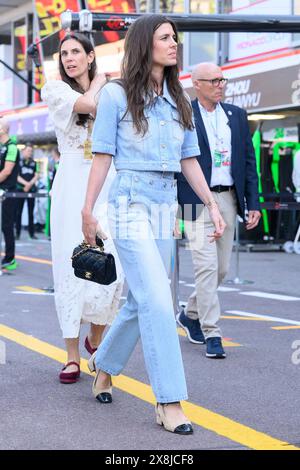 Monaco, Monaco. 25 maggio 2024. Charlotte Casiraghi partecipa al GP di Monaco a Montecarlo, campionato del mondo di Formula 1 2024 il 25 maggio 2024 a Monaco. Foto di Laurent Zabulon/ABACAPRESS. COM credito: Abaca Press/Alamy Live News Foto Stock