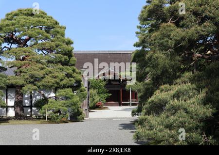Sandaiden del Palazzo Imperiale di Kyoto in Giappone Foto Stock