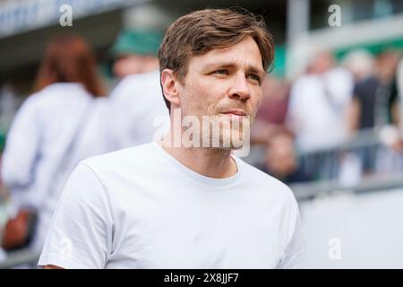 Brema, Germania. 18 maggio 2024. Firo : 18.05.2024, calcio, 1. Campionato, 1. Bundesliga, stagione 2023/2024, SV Werder Brema - VfL Bochum Capo licenza Clemens Fritz (SV Werder Brema) Ritratto, credito: dpa/Alamy Live News Foto Stock