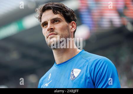 Brema, Germania. 18 maggio 2024. Firo : 18.05.2024, calcio, 1. Campionato, 1. Bundesliga, stagione 2023/2024, SV Werder Brema - VfL Bochum Goncalo Paciencia (VfL Bochum) Ritratto, credito: dpa/Alamy Live News Foto Stock