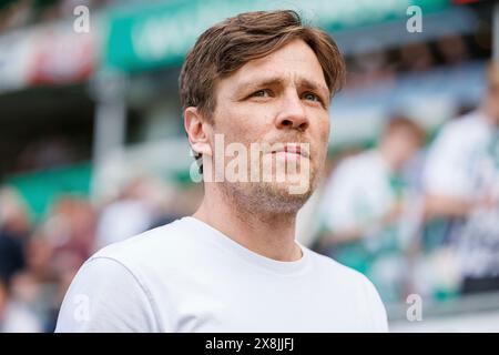 Brema, Germania. 18 maggio 2024. Firo : 18.05.2024, calcio, 1. Campionato, 1. Bundesliga, stagione 2023/2024, SV Werder Brema - VfL Bochum Capo licenza Clemens Fritz (SV Werder Brema) Ritratto, credito: dpa/Alamy Live News Foto Stock