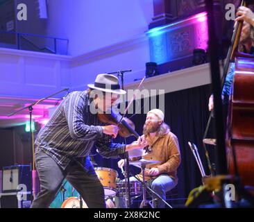 Sheelanagig al Bristol Folk Festival. St George's Church, Bristol. REGNO UNITO. 5 maggio 2024 Foto Stock