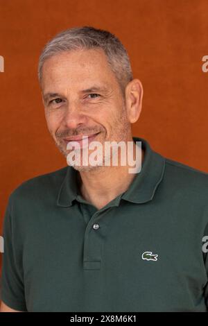 Parigi, Francia. 26 maggio 2024. Medi Sadoun durante il primo giorno del Roland-Garros 2024, ATP e WTA Grand Slam il 26 maggio 2024 allo stadio Roland-Garros di Parigi, Francia. Foto di Alexis Jumeau/ABACAPRESS. COM credito: Abaca Press/Alamy Live News Foto Stock