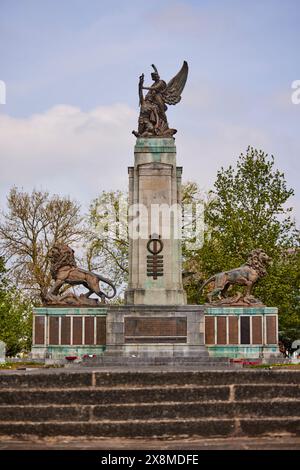 Tameside GTR Manchester Ashton-under-Lyne Memorial Gardens Foto Stock