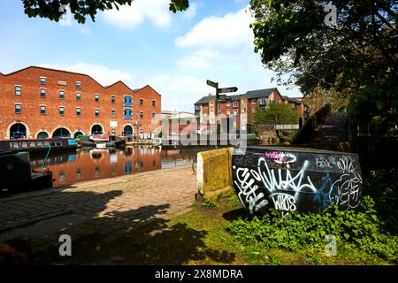 Tameside GTR Manchester Ashton-under-Lyne Portland Basin Museum Foto Stock