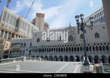 Las Vegas, Nevada, USA 15 ore maggio 2024 The Venetian Hotel & Casino in Las Vegas Blvd il 15 maggio 2024 a Las Vegas, Nevada, USA. Foto di Barry King/Alamy Stock Photo Foto Stock