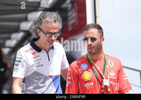 Monaco, Monaco. 26 maggio 2024. Circuito di Monaco Laurent Mekies (fra) Direttore VISA Visa Cash APP Racing Bulls Formula One Team. (Philippe Nanchino/SPP) credito: SPP Sport Press Photo. /Alamy Live News Foto Stock