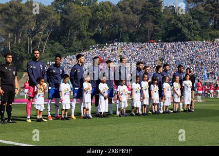 Lisbona, Portogallo. 26 maggio 2024. Squadra del Porto vista durante la finale del TACA de Portugal 2024 tra FC Porto e Sporting CP (2:1) all'Estadio Nacional Jamor. Punteggio finale; FC Porto 2:1 Sporting CP credito: SOPA Images Limited/Alamy Live News Foto Stock