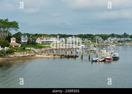 Hyannis Harbor. Hyannis, Massachusetts, Stati Uniti d'America Foto Stock