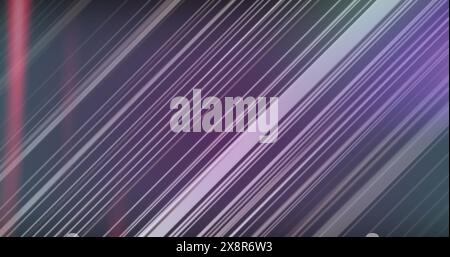 Immagine di strisce diagonali che si muovono su un loop senza cuciture Foto Stock