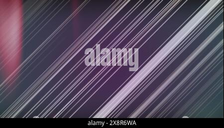Immagine di strisce diagonali che si muovono su un loop senza cuciture Foto Stock