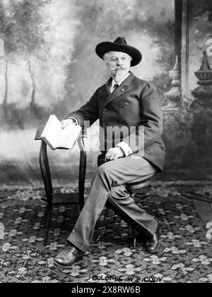 Ritratto del colonnello W.F. Cody alias Buffalo Bill, c 1907 Foto Stock