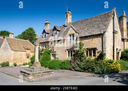 Stanton Village, Gloucestershire Cotswolds, Regno Unito Foto Stock