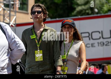 Monte Carlo, Monaco, maggio 26, Gran Premio di Monaco, dal Circuit de Monaco, Monaco compete per Monaco 2024. Giorno della gara, ottavo round del campionato di Formula 1 2024. Crediti: Michael Potts/Alamy Live News Foto Stock