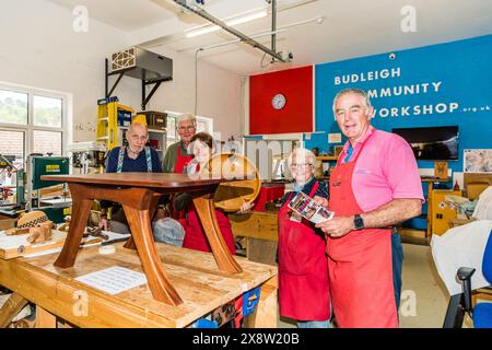 Budleigh Salterton Gala Week. Workshop della comunità. Foto Stock